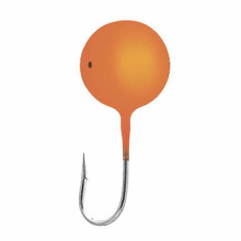 Мормышка литая Lumicom Дробина отверстие обмазка d5,0мм (Or)