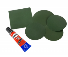 Ремонтный комплект для надувных лодок ПВХ (Зеленый)