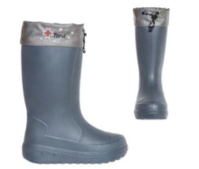 Сапоги женские Torvi Onega из ЭВА с 4-слойным сменным вкладышем мех и подошвой ТЭП -40С серые