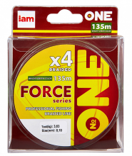 Плетеный шнур Iam №One Force X4 135м Bright-green