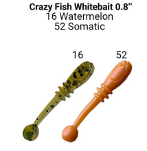 Приманка силиконовая CF Whitebait 0.8" 2 см