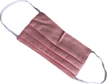 Маска гигиеническая универсальная 100% хлопок (Розовый)