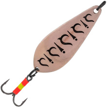 Блесна колеблющаяся Premier Fishing Атом М Мультиколор 6см 10г (033, Серебро матовое)