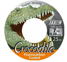 Леска Jaxon Crocodile Coated с флюорокарбоновым покрытием 25м