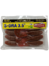 Приманка силиконовая Tilzit S-Dra 9см (Коричневый)
