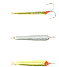 Блесна Пирс зимняя Лонг большой с двойным крючком 1,7г (Л)