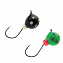 Мормышка вольфрамовая Lumicom Дробина с ушком обмазка точки d4,5мм (Gt)