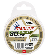 Леска Iam Starline 3D Line Pixel монофильная 100м Chameleon