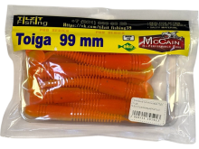 Приманка силиконовая Tilzit Toiga 9,9см (Оранжевый/Желтый)