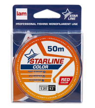 Леска Iam Starline монофильная 30м Red