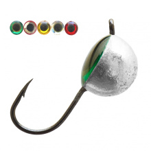 Мормышка вольфрамовая Lumicom П-сфера окуневый фосфорный глаз d3,0мм (NiFL)